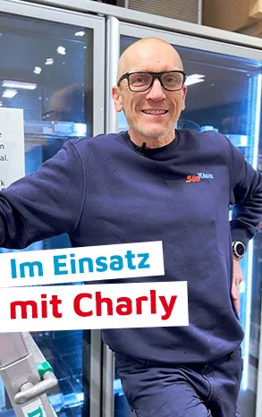 Im Einsatz mit Charly